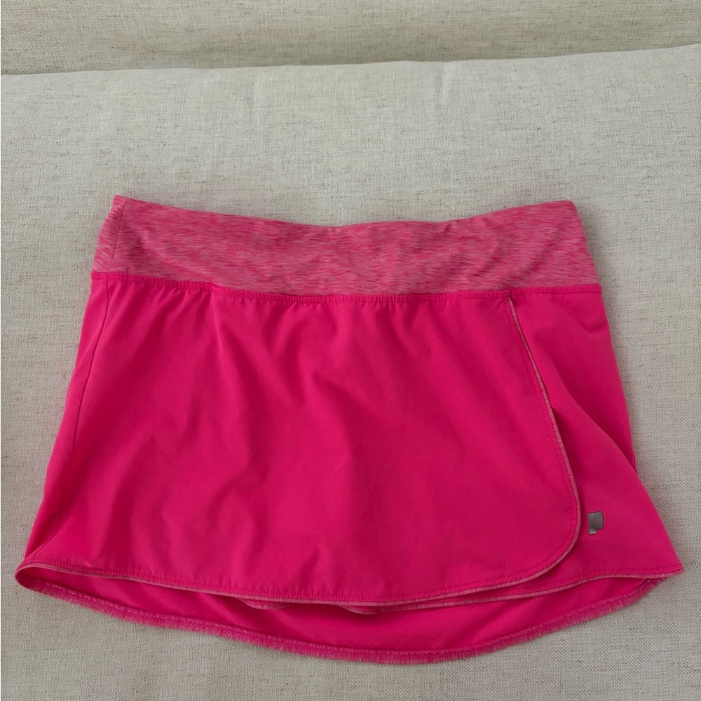 Neon Pink Tennis Skort